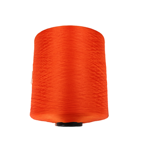 100% fil extensible en polyester 360D 96F haute ténacité en vrac haute couleur élastique rapide écologique pour le tissage de tricotage de broderie - Product Image 1