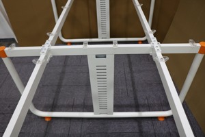 Pata de metal para oficina, con función de cable, mesa de metal para <span class=keywords><strong>4</strong></span> personas - Product Image 5