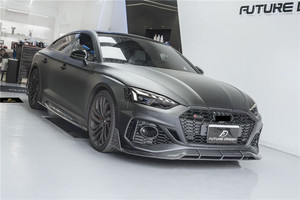 ชุดแต่งคาร์บอนไฟเบอร์สไตล์ FD สำหรับ Audi RS5 พร้อมลิ้นหน้า สเกิร์ตข้าง ดิฟฟิวเซอร์ สปอยเลอร์ สภาพใหม่ - Product Image 4