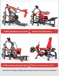 <span class=keywords><strong>Panata</strong></span> Steel Ensemble d'équipement de fitness durable pour exercices de développé couché, d'agrandissement des pectoraux, de tirage assis, de dorsal, de fessiers et de jambes, usage commercial - Product Image 4