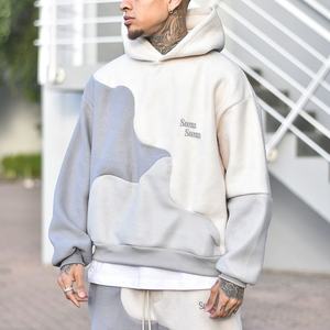 Custom 380 Gsm Tracksuit Heavyweight <strong>Cut</strong> <strong>and</strong> <strong>Sew</strong> Tracksuit for Men Patchwork Sweatsuit <strong>Hoodie</strong> <strong>and</strong> Sweatpants Set - Product Image 4