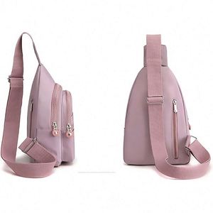 Free Sample BSCI Custom Unisex Cartoon Pattern Water Proof Polyester Zipper Closure Crossbody Bag - Product Image 2