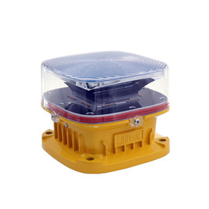 Cường độ trung bình màu Đỏ dẫn ánh sáng cảnh báo tắc nghẽn hàng không cho tháp, ống khói, và các tòa nhà - Product Image 3