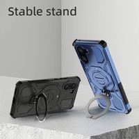 Coque de téléphone magnétique antichoc à armure rigide tendance et best-seller avec béquille métallique pour OnePlus 13 Series Ace 5 Racing Nord 4