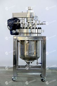 เครื่องปฏิกรณ์ไฮโดรเจนเนชั่นสแตนเลส bibo HXCHEM 50 ลิตร แบบกึ่งอัตโนมัติ กำลังไฟ 12KW-75KW รองรับหลายแรงดันไฟฟ้า - Product Image 3
