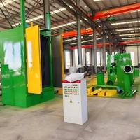 Équipement de sablage automatique contrôlé par PLC industriel pour le débavurage et l'élimination de la rouille des composants moulés sous pression