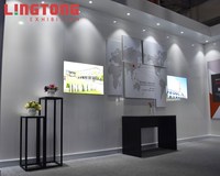 Présentoir Colonne en Alliage d'Aluminium Moderne et Durable, Support de Plantes Pliable pour Intérieur, Étagère à Fleurs Personnalisable