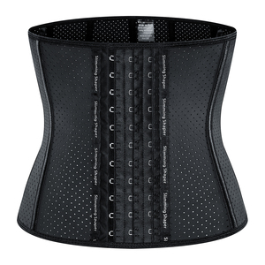 Corsetto Modellante da <span class=keywords><strong>Donna</strong></span> Taglie Forti, Traspirante, con Struttura in Lattice e Ferretto, con Bottoni, Effetto Snellente per la Vita - Vendita Calda - Product Image 2