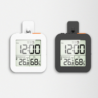 Réveil numérique LCD avec affichage de la date, du mois et de la température