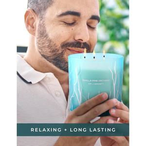 Vanille-Kiefern-Obstgarten und Salbei-Meersalz Duftkerzen-Vielfaltspaket Holzdocht-Kerze und 14,5 Unzen 3-Docht-Kerzen Set mit 2 Stück - Product Image 4