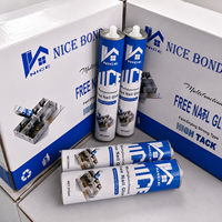 Perekat Panel Dinding Tanpa Paku, Daya Rekat Tinggi, Perekat Konstruksi Tugas Berat untuk PVC WPC UV Board Bond OEM ODM