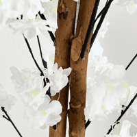 Pohon Bunga Sakura Buatan 120cm, Bunga Buatan, Tanaman Bonsai Palsu untuk Dekorasi Rumah dan Taman