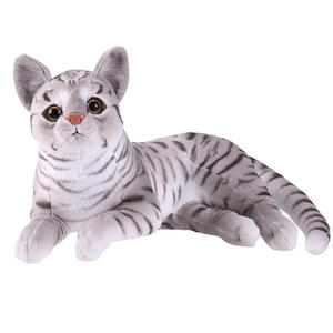 Simulazione stampa 3D peluche gatto peluche personalizzato OEM realistico peluche gatto realistico giocattoli di peluche - Product Image 6