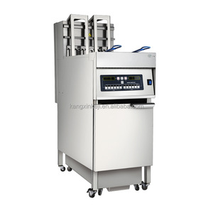 Friteuse professionnelle à gaz en acier inoxydable verticale à pression de 20 litres pour poulet - Product Image 6