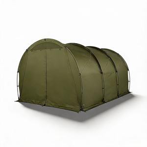 Nouvelle conception de tente tunnel de camping en plein air imperméable en tissu nylon personnalisé avec poteaux en aluminium - Product Image 5