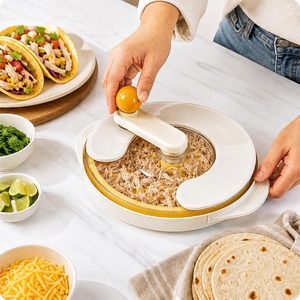 เครื่องบดเนื้อแบบหมุนมืออเนกประสงค์, อุปกรณ์บดเนื้อไก่สำหรับครัวเรือน ใช้สำหรับทำอาหารเบาๆ - Product Image 5