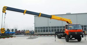 Xcm-g 36 Ton Gsqs350-5 Telescopic Truck Mounted <b>Crane</b> with <b>Engine</b> 21m Lifting Height for Construction Use - Product Image 4