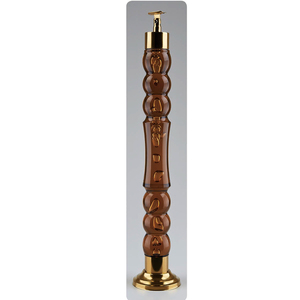 cristal clair de conception moderne balustrade verre piliers escaliers En Acier Inoxydable + balustre acrylique main courante - Product Image 4