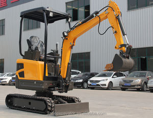 CE EPA Motor FRETE GRÁTIS 1.5 Ton Escavadeira Compacta Mini Digger Escavadeira De Esteira Hidráulica Preços para Venda - Product Image 4