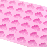 1090 Fabrik Gratisprobe 36-fach Wolken-Silikonform für Schokolade, Gelee, handgemachte Kekse, DIY-Kleber-Tropfen-Dekoration
