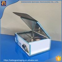 Vente d'usine de boîtes en carton : Boîtes isothermes personnalisées en carton avec feuille d'aluminium, boîtes d'expédition isothermes pour fruits et légumes