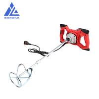 Malaxeur à béton électrique portable de 1600 W, malaxeur à ciment, à plâtre, à mortier, à peinture, malaxeur à pagaie, perceuse professionnelle