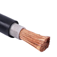Amerikanisches Schweißkabel 1/0 2/0 Gauge 2 4 6 AWG Klasse K 600V Gummi-Schweißstromkabel Erdungskabel