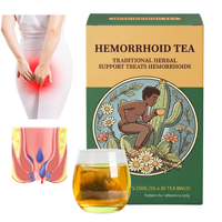 Thé en gros pour hémorroïdes, 30 sachets, 150g, à base de plantes traditionnelles, soulagement des douleurs, des saignements et des gonflements, confort anal, soutien, OEM Afrique