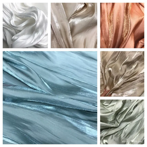 Tela <span class=keywords><strong>de</strong></span> Organza <span class=keywords><strong>de</strong></span> Poliéster Suave, Brillante y Ligera en Varios Colores, Venta Directa a Precio Razonable para Confección <span class=keywords><strong>de</strong></span> Vestidos - Product Image 2
