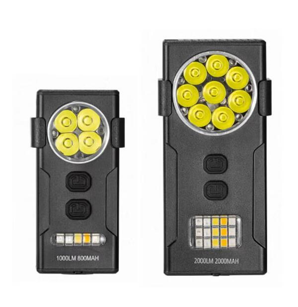 New EDC D84 D85 Mini Magnetic Work Flashlight Rechargeable Waterproof Pocket LED Lamp with Pen Clip