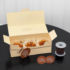 Scatola per Pasticceria Personalizzabile SIHENY con Logo Stampato, Confezione Ecologica per Pasticceria, per Compleanni, Matrimoni, Dessert da <span class=keywords><strong>Asporto</strong></span> - Product Image 2