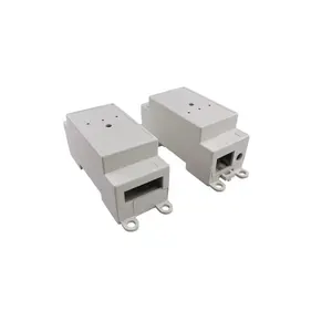 88*36*41mm Small Plastic Din Rail Enclosure Junction Box Electronic Equipment Enclosure Ethernet RG45 to 485 Communication Box
