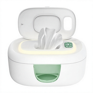 TinyBums - Chauffe-serviettes et distributeur électrique avec interrupteur marche/arrêt à lumière LED à changement de couleur Jool Baby (Aqua) - Product Image 1