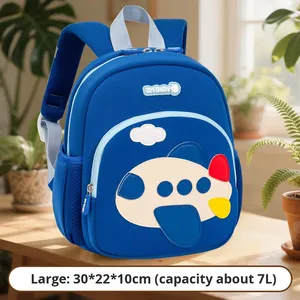 Nueva <span class=keywords><strong>Mochila</strong></span> Escolar <span class=keywords><strong>de</strong></span> Neopreno para Niños, <span class=keywords><strong>Mochila</strong></span> Infantil Impermeable con Diseño <span class=keywords><strong>de</strong></span> Carro, <span class=keywords><strong>Mochila</strong></span> Linda para Niños Pequeños - Product Image 3