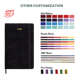 Tùy chỉnh chất lượng cao cảm ứng tốt cảm giác nhung tốt A5 Tạp Chí Linen máy tính xách tay - Product Image 6