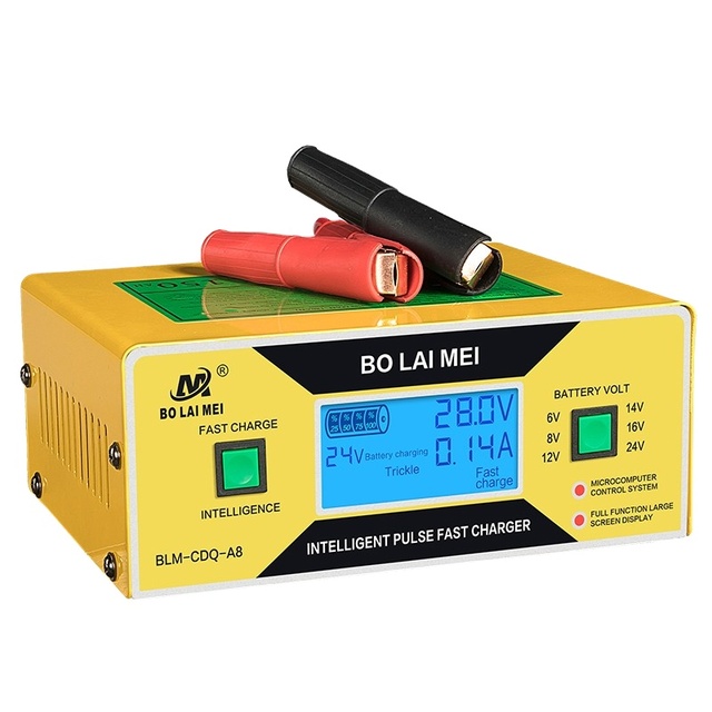 Intelligent 6v/12v/24v Auto Lead Acid Battery Charger 10A Battery Charger