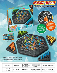 Juego de Mesa Bingo de Plástico Cuatro en Raya, Juguete Educativo para Niños, Venta Caliente - Product Image 4