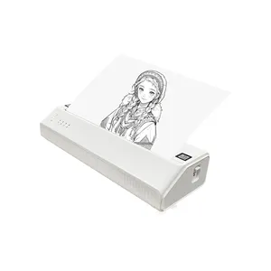 Photo Mini Handheld Portable Small A4 Printer for Home Office Blue tooth thermal Printer Mobile A4 printer HCC-A4PT