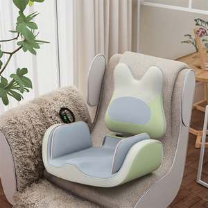 GT 3D Mesh Home <b>Office</b> <b>Chair</b> Shiatsu Heating Vibration Rotation Massage Cushion Full <b>Back</b> Waist Hips Kneading Relieves Soreness - Product Image 2