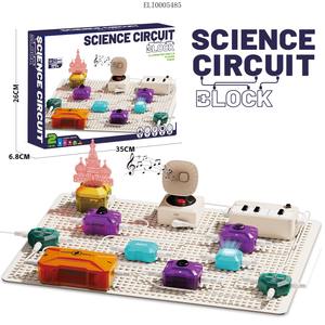 Bloques de Circuitos Científicos Musicales con Luces, Juguete Educativo STEM para Niños, Kit de Bloques de Circuitos Científicos para Armar, Juguete Educativo - Product Image 6