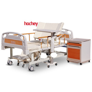 Attrezzatura Ospedaliera HOCHEY MEDICAL, Sedia a Rotelle Multifunzionale Manuale, Letto per Assistenza Domiciliare con Toilette per Anziani - Product Image 4