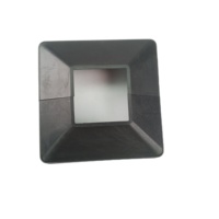 Clôture en plastique design 2 pièces, couverture de plaque de Base décorative, accessoires de clôture en plastique, livraison gratuite