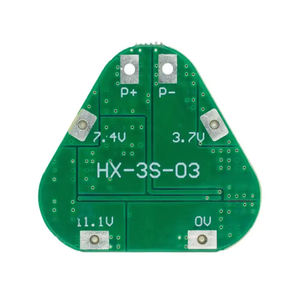 Placa de Protección de Batería de Litio Original 3S 12V 11.1V 12.6V 18650, Protección Contra Sobrecarga y Descarga Excesiva, 8A, Paquete de 3 Celdas Li-ion - Product Image 3