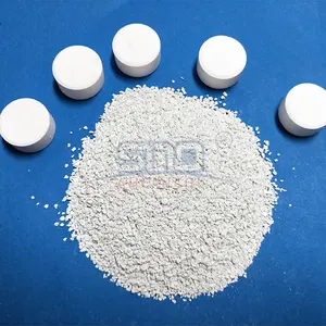 CAS 51580-86-0 Water Treatment Chemical Swimming Pool 3.3g Effervescent Tablets 55% 60% SDIC