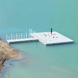 <span class=keywords><strong>De</strong></span> plástico HDPE <span class=keywords><strong>de</strong></span> pontón <span class=keywords><strong>puente</strong></span> flotante para pasarela plataformas flotantes en el agua - Product Image 2