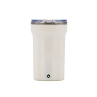 Tasse magnétique à agitation automatique rechargeable par USB en acier inoxydable Tasse à mélanger le café et le lait Mélangeur intelligent Bouteille d'eau