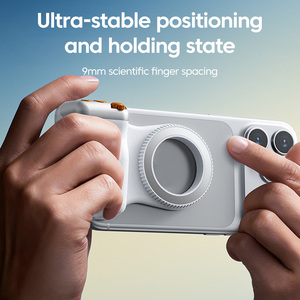 <strong>Magnetic</strong> Phone <strong>Camera</strong> Shoot Hand Grip Zoomable Smart Phone Holder Shooting Aid BT Remote Control Handle for iPhone Huawei - Product Image 2