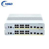 Commutateur Ethernet PoE 12x Gigabit RJ45 de la série C3560CX, neuf ou d'occasion, avec port SFP Uplink, commutateur réseau compact WS-C3560CX-12PD-S