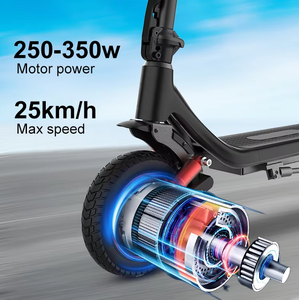 Patinete Eléctrico de Alta Potencia 36V 350W Doble Tracción 8.5 Pulgadas Todoterreno para Adultos, Batería de Litio 36V, Impermeable, 25km/h, Capacidad 150kg - Product Image 5