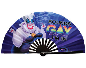 พัดไม้ไผ่แบบพับได้ขนาดใหญ่ ทนทาน ดีไซน์ดั้งเดิม ลดราคาพิเศษ สำหรับงานปาร์ตี้ฮาโลวีนและคริสต์มาส - Product Image 1